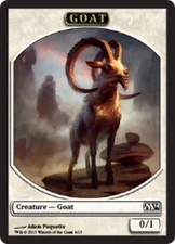 Goat Token - Magic 2014 (M14) #4/13 MTG Magic The Gathering