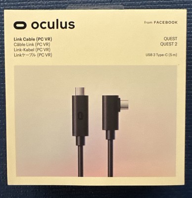 ORIGINAL Oculus Link-Kabel für Quest 2 VR Headset USB C PC Verbindung 5m OVP