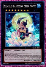 NUMERO 87 REGINA DELLA NOTTE Super Rara in Italiano NUMH-IT034 YUGIOH