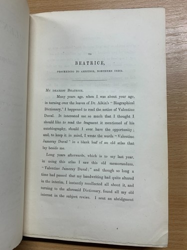 *RARE* 1860 1ST EDITION "VALENTINE DUVAL" HISTORICAL FICTION ANTIQUE BOOK (P3) - Picture 7 of 16
