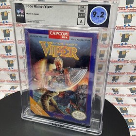 Code Name Viper CAPCOM Super New Sealed VGA WATA CGC Gamecube NES SNES Contra