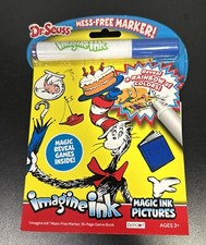 Dr. Seuss Imagine Ink Magic Ink Book for Mess-Free Artistic Fun
