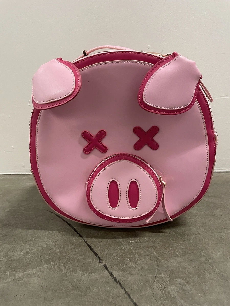 Shane Dawson Merch Official Pink Pig Backpack Jeffree Star USED SEE PICS