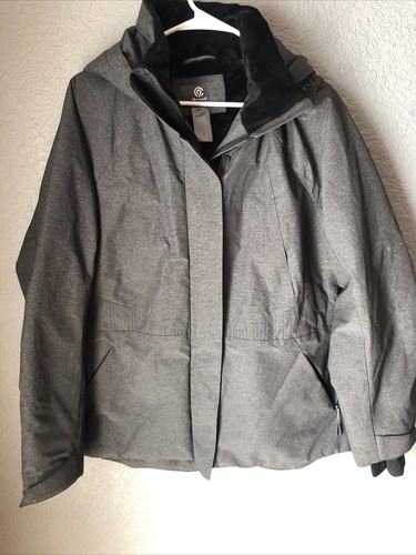 Champion C9 Large Coat Gray Puffer Full 