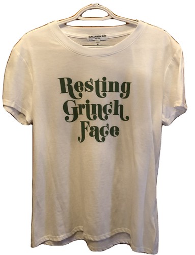 SUB_URBAN RIOT Women's White Holiday T 