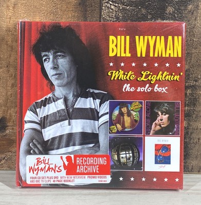 Bill Wyman - White Lightnin': The Solo Box Box Set (4 CD, 1 DVD) NEW Sealed