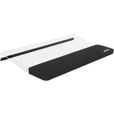 Acrylic Tilted Keyboard Riser Stand and Holder with Wrist Arm Rest Support Pa...