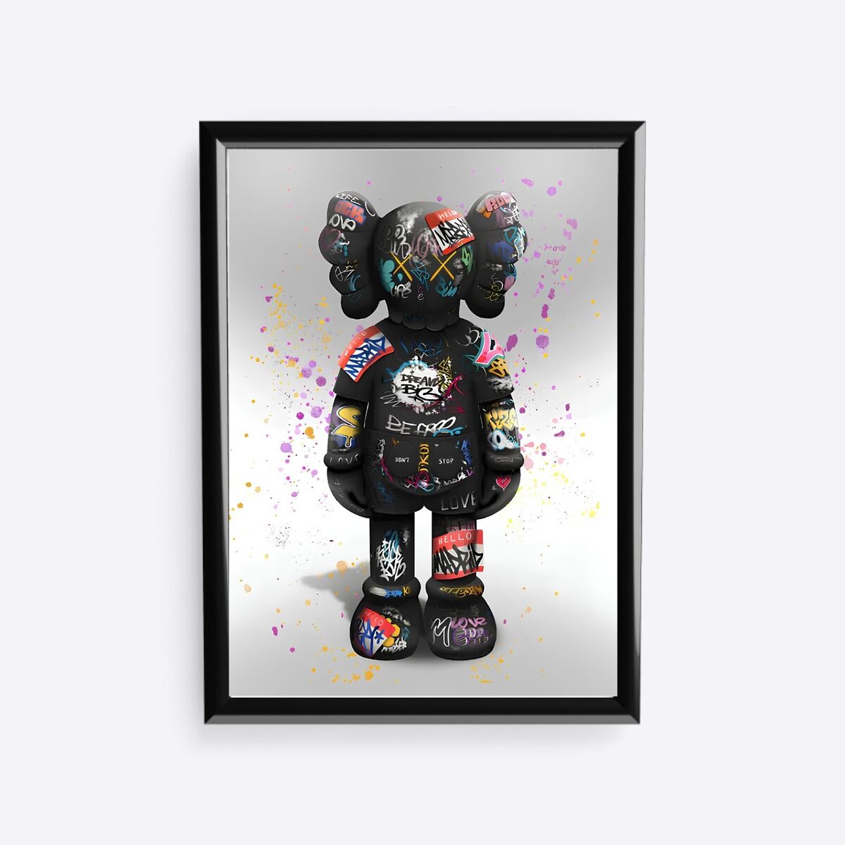 Modern Graffiti Air Kaws Poster Wall Decor – Twentyonefox