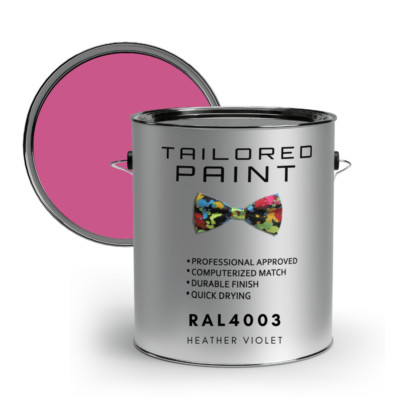 RAL4003 HEATHER VIOLET SATIN uPVC Fenster & Tür 1K Pinsel oder Spray On