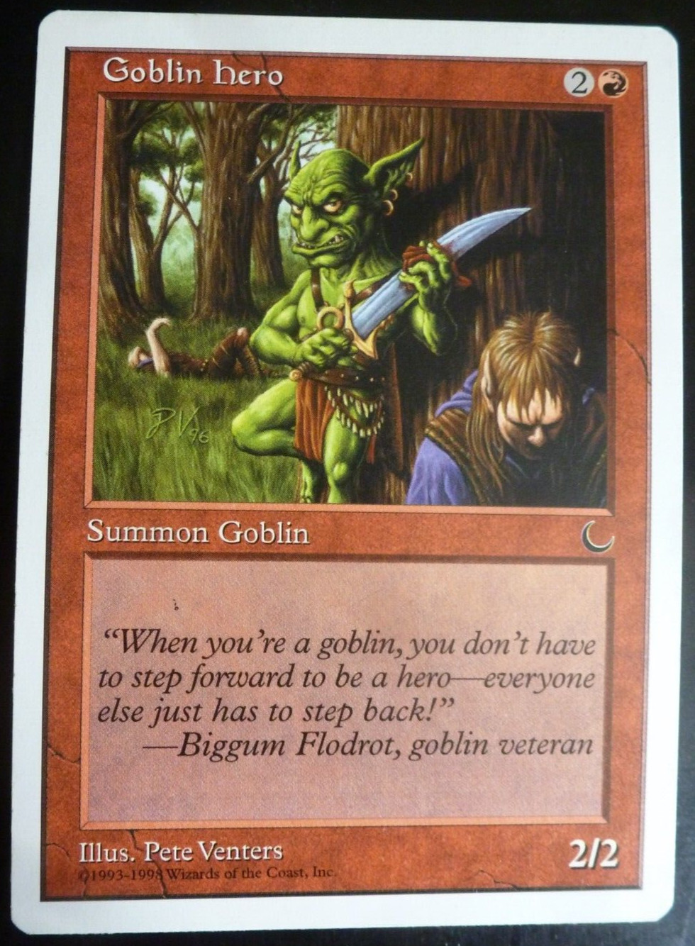 Magic The Gathering Goblin Hero Anthologies LP/NM