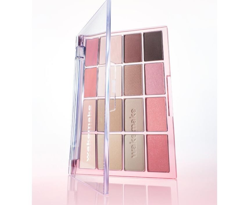 WAKEMAKE Soft Blurring Eye Palette #25 Healthy Coral Blurring 14g