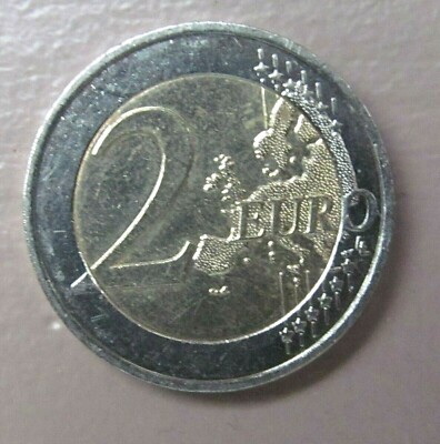 pièce de 2 euros rare Commémorative 1918-2018 Le Bleuet De France