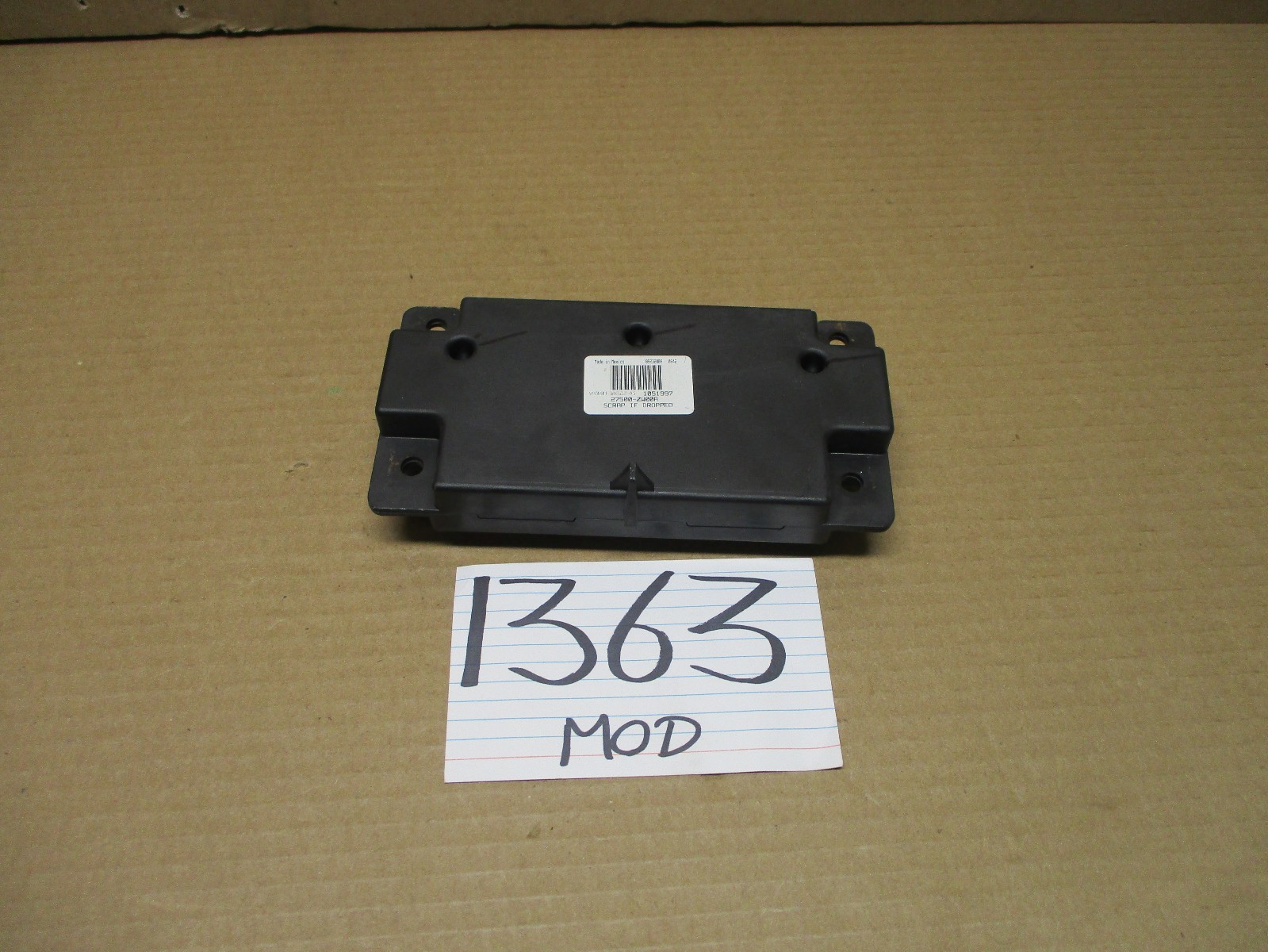 2010 Nissan Armada Temperature Control Module Computer #1363-MOD 