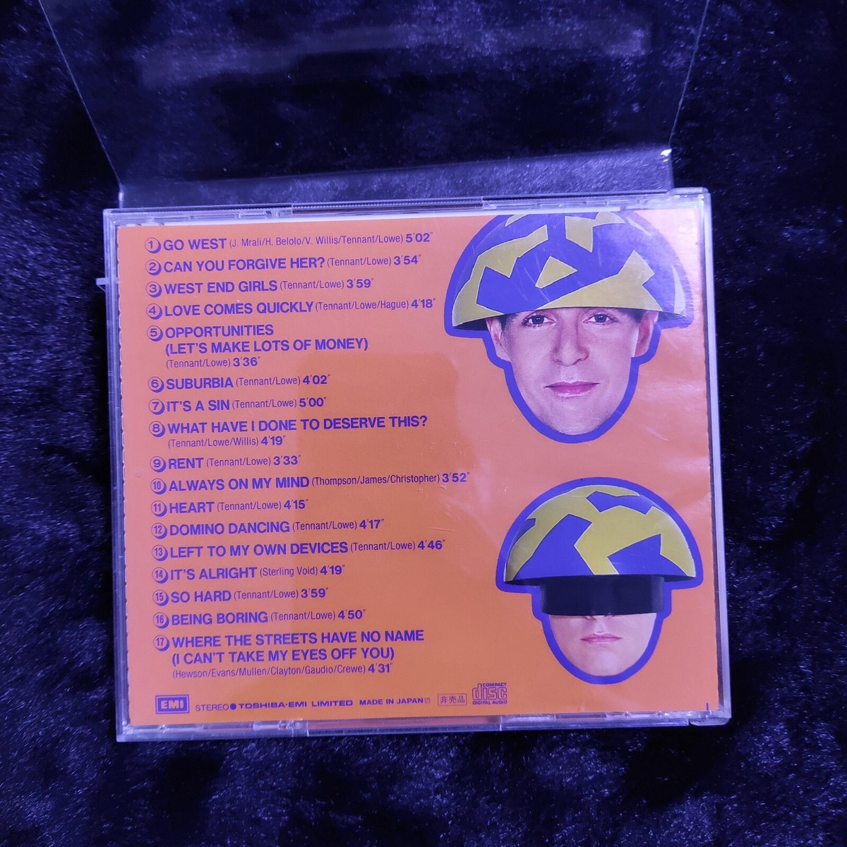 Pet Shop Boys Disco ペットショップボーイズ　PROMO New York City Boy ‑「シングル」by ペット・ショップ・ボーイズ