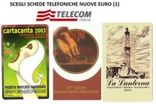 SCEGLI SCHEDE TELEFONICHE  NUOVE EURO - MAGNETIZZATE PERFETTE  (1)
