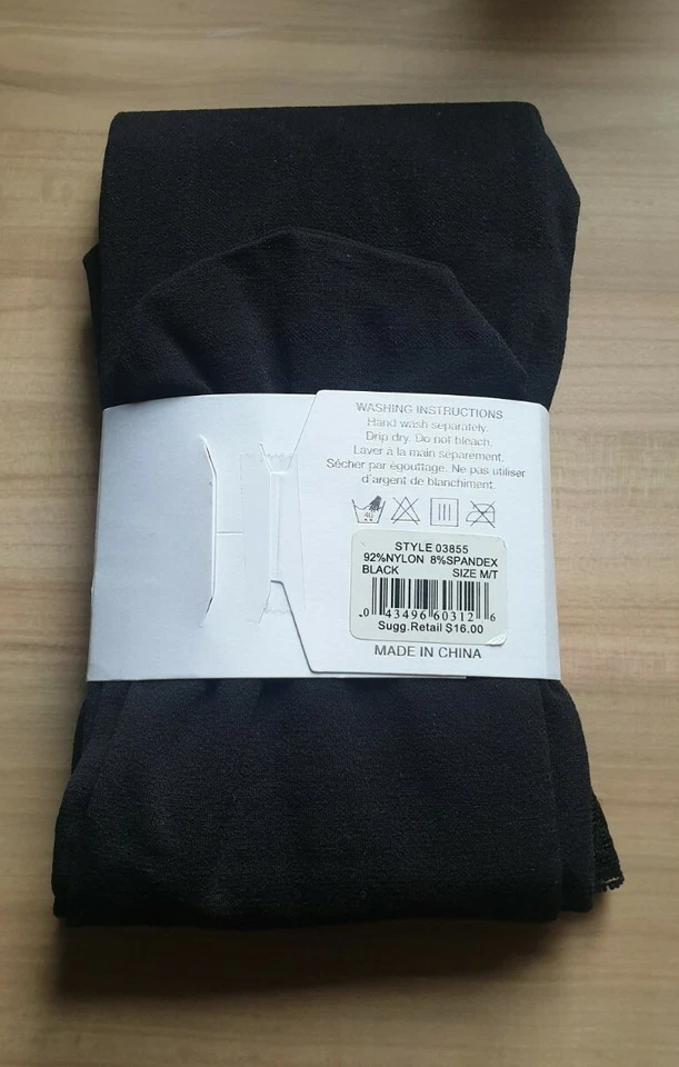 Medias superiores de encaje negro Jessica Simpson - M/T Foto 2 de 2