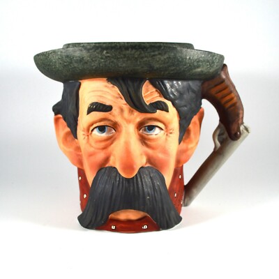 Norman Saturday Evening Post Rockwell Toby Mug Old Cowboy Grossman NRM-2 8/13/27