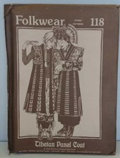 Folkwear Ethnic Tibetan Coat Pattern 118 FF Uncut 1979 Vintage Halloween