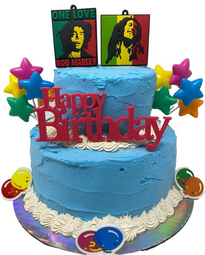 86. Geburtstag Kuchenaufsatz Aus Acryl – Gold Glitzer, Doppelseitig, 15,2x10,8 Cm, Made In USA