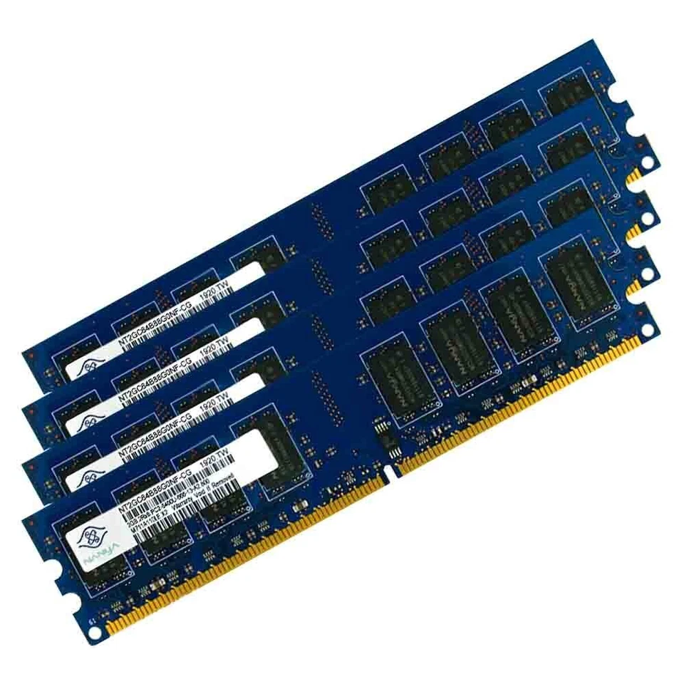Original Nanya 8GB 4GB 2GB DDR2 800Mhz PC2-6400U 240Pin DIMM Desktop Memory RAM - Image 2 of 4