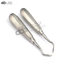 2 Elevatore Punta Radice Dentale # 79 & 80 Strumenti Dentali Acciaio Inox