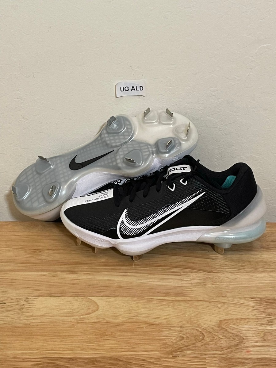 Nike Force Zoom Mike Trout 7 Black/White Baseball Cleats Sz  display picture 1