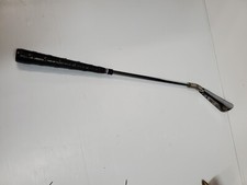 Vintage Shoe Horn Metal leather handle 22"