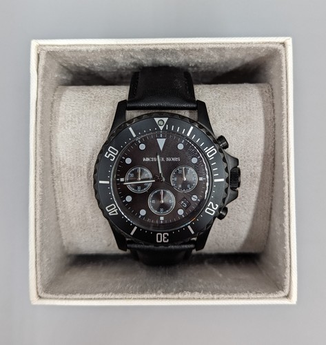 Michael Kors Everest Chronograph Leder MK9053 100M Herrenuhr NEU UVP EUR 299.- - Bild 5 von 7