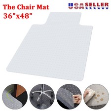 36"x48" Office Chair Mat Computer Desk Chair Mat for Carpet Floor w/Extended Lip