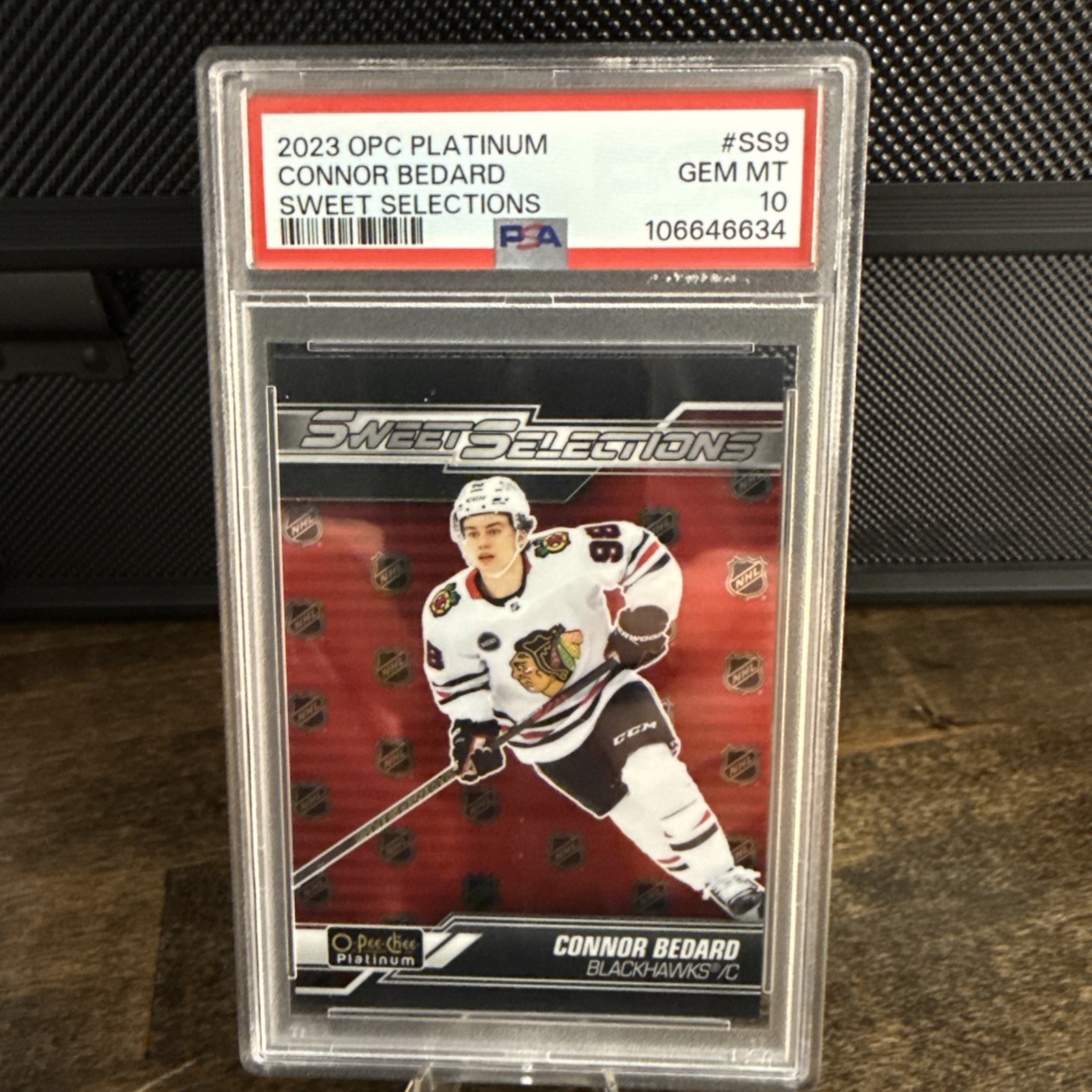2023-24 O-Pee-Chee Platinum - Sweet Selections Connor Bedard Rookie PSA 10 💎