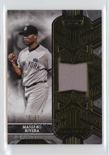 2025 Topps Tier One Legend Relics 15/99 Mariano Rivera #T1LR-MR HOF 16wc