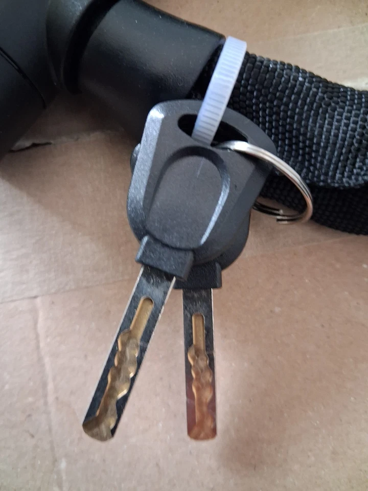 Catena Lucchetto Walfort 120cm per Bici e Moto - Immagine 2 di 4