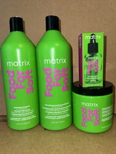 Matrix Food For Soft Ultimate Hydration Shampoo & Conditioner 33.8 oz +Mask +Oil