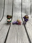 Vintage Cabbage Patch Kid Figures Lot Of 3 Mini Figurines PVC Rubber