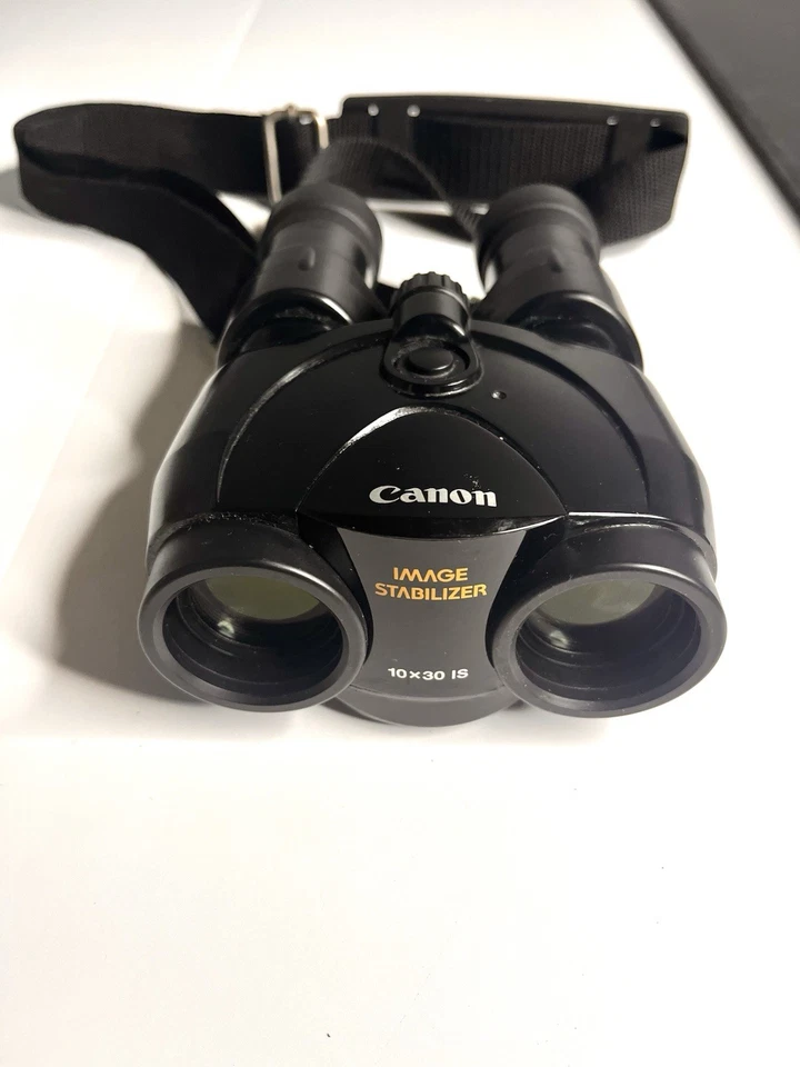 Canon IS 10X30 Binoculars Image Stabilizer w Neck Strap Working - Image 2 of 4