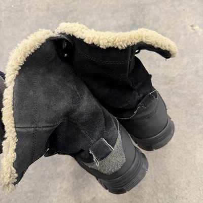 Polo Ralph Lauren Tavin Rollover Black Shearling Snow Boots Lug Sole Men’s 11D Mens ralph lauren tavin - Gem main image 4