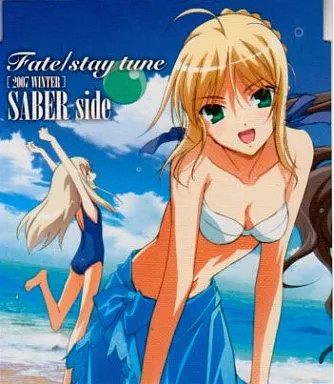 Fate/stay night Radio CD Fatestay tune Winter Comic 2007 Saber Business Trip Edi