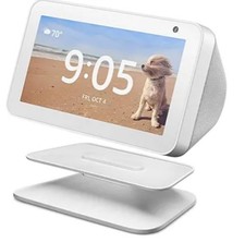 Stand for Echo Show 5 3rd Gen , Adjustable Tilt Stand Anti-Slip Base No Port