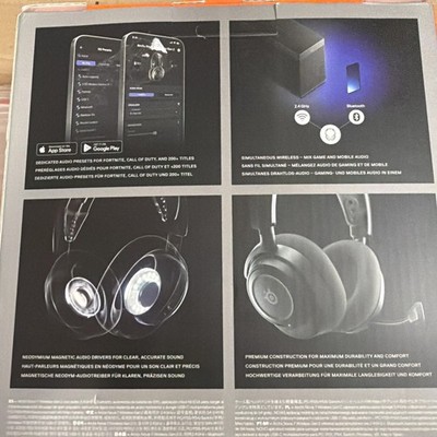 Steelseries 61730 ARCTIS NOVA 7 GEN 2 BLACK WIRELESS GAMING