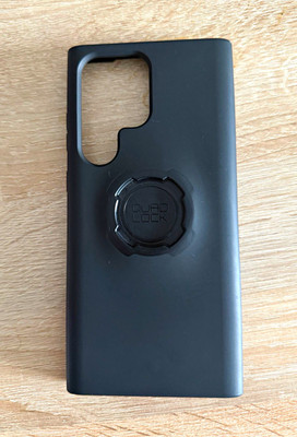 Quad Lock Schutzhülle / Case Schwarz für Samsung S23 Ultra