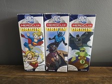 Brand New DC Comics Heroclix: Origin Lot - 3 Booster Packs w/ 12 Figures