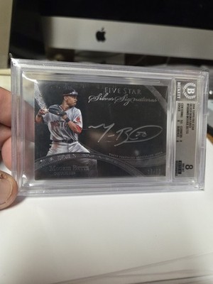 2014 Topps Five Star - Silver Signatures Mookie Betts /50 BGS 8 With A 10 Auto