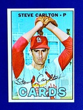 Steve Carlton Rookie Card 1967 Topps #146 Cardinals HOF RC NM NR MINT *GWCARDS*. rookie card picture