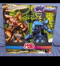 IN-HAND MOTU Origins Retro Punching He-Man Skeletor 80th Anniversary Mattel NIB