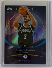 2025-26 Topps Midnight Cameron Johnson Morning #/149 Nets