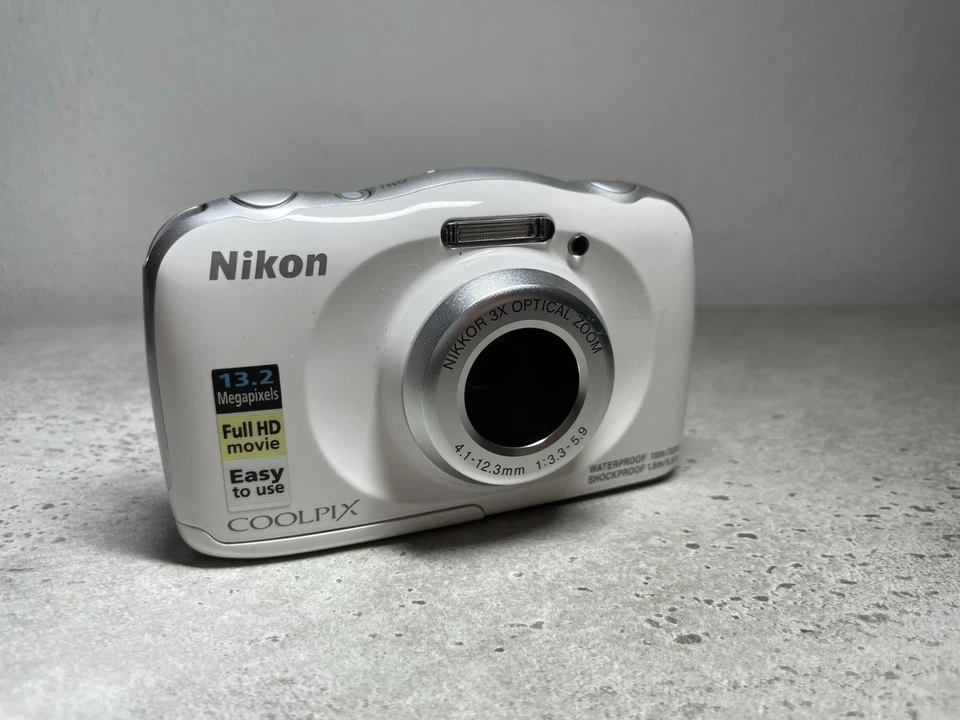 📷 Nikon Coolpix W100 13,2 MP wasserdicht – White | OVP | top 📷 - Bild 2 von 4