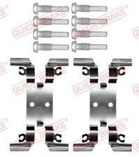 QUICK BRAKE Zubehörsatz Scheibenbremsbelag Bremsklötze für Tesla Model 3 5YJ3
