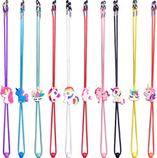 10 Pcs Kids Glasses Strap Adjustable Stretchy Eyeglasses Strap for Boys Girls
