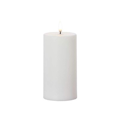 RAZ Imports Uyuni Candles Spring 2021 3'' X 7'' White Pillar Candle