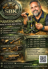 Fachkunde Wiederlader, Vorderlader- und B&ouml;ller. Pulverschein &sect; 27 SprengG